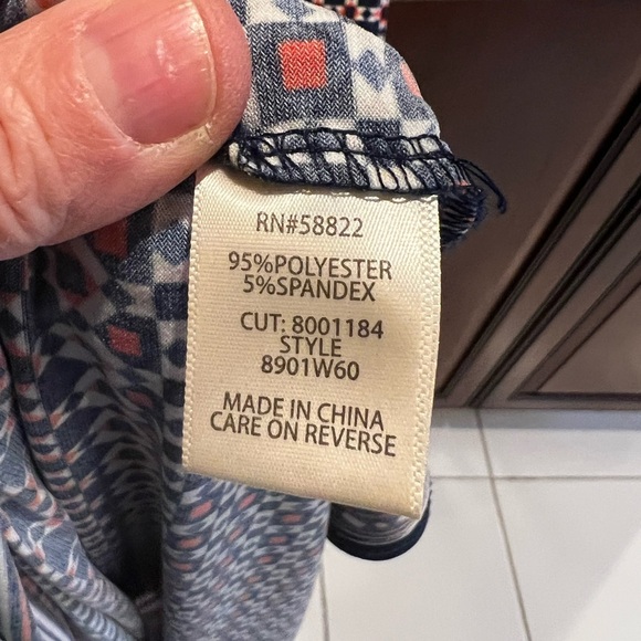 NWOT Max Studios Racer Back Medallion Maxi Dress - XL - Picture 7 of 8